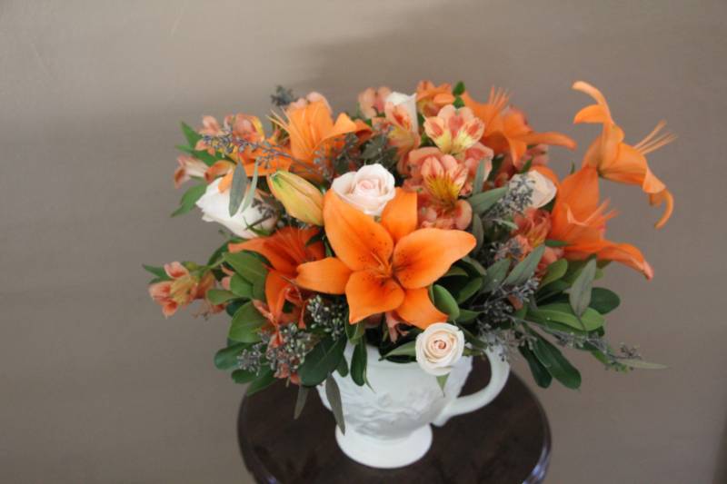 funerals what s the average flower size